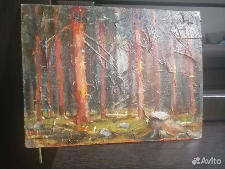 Картина маслом пейзаж