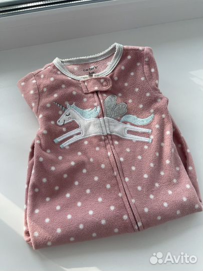 Слип carters флисовый