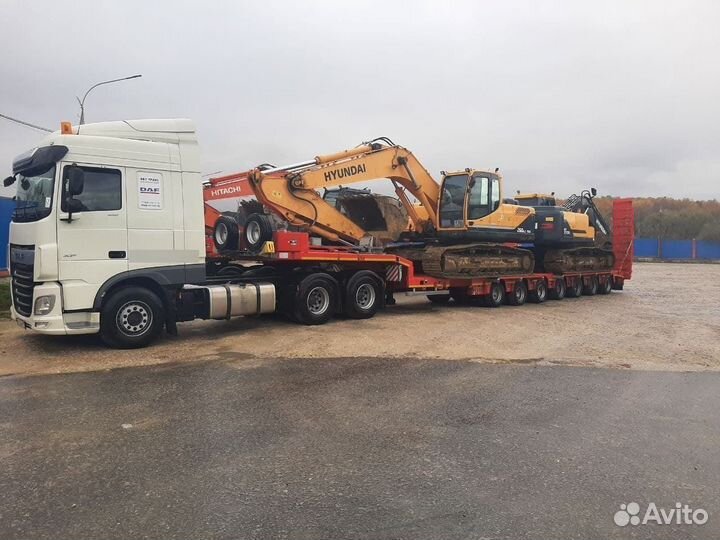 Перевозка негабаритных грузов, трал