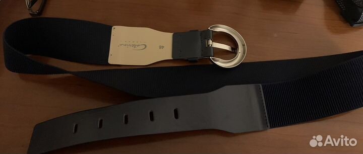 Ремень женский, синий, новый Caterina Leman