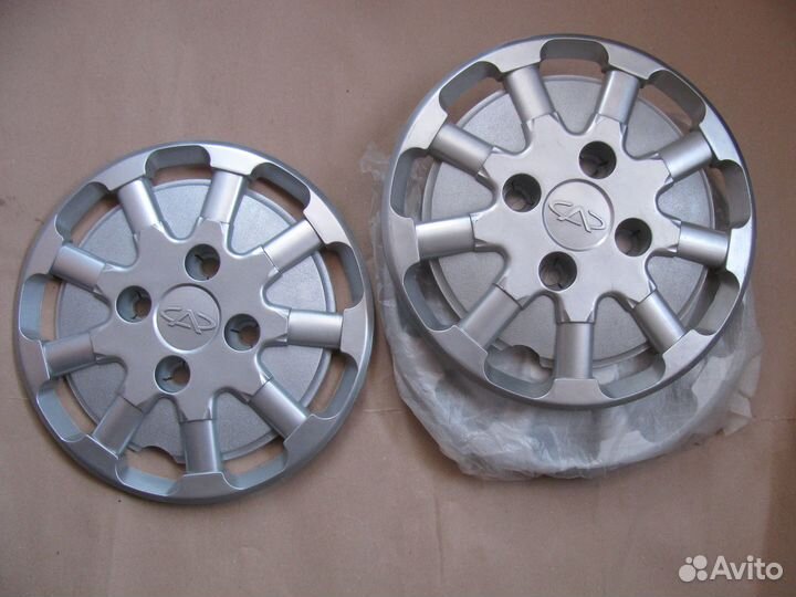 Колпаки новые оригинальные на диски Chery R13