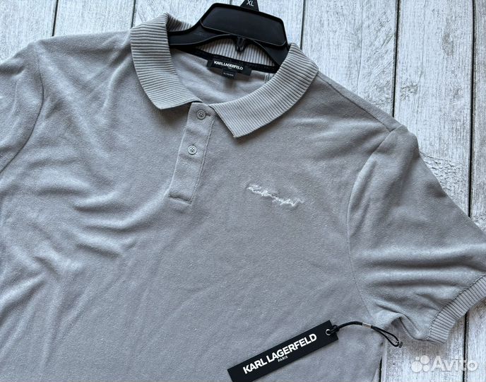XL/ Karl Lagerfeld поло новое. Оригинал