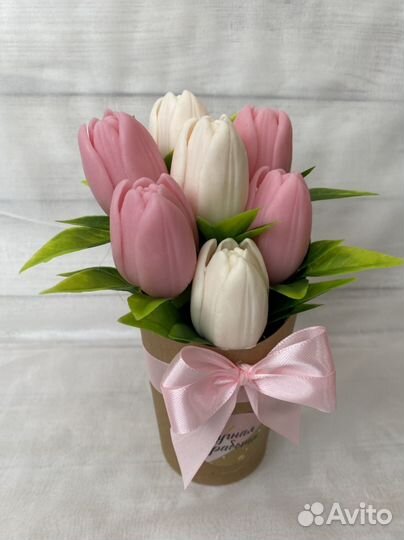 Мыло ручной работы букеты