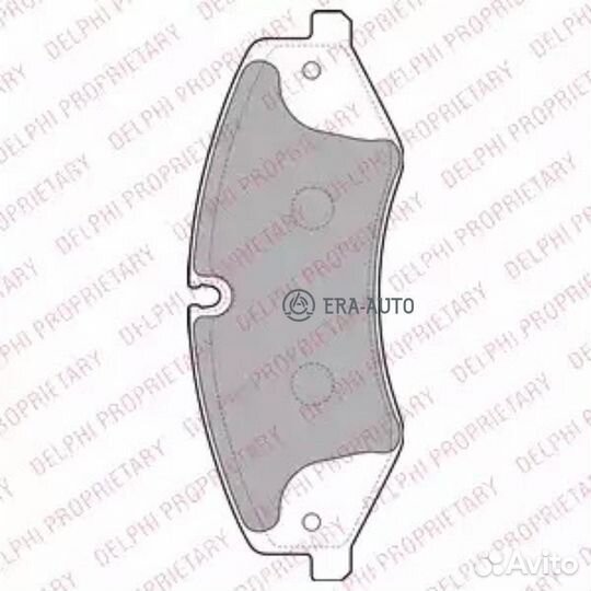 Delphi LP2176 Колодки land rover range rover TD V8