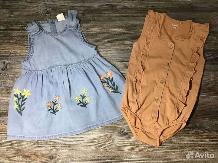 Вещи для девочки hm kiabi 86