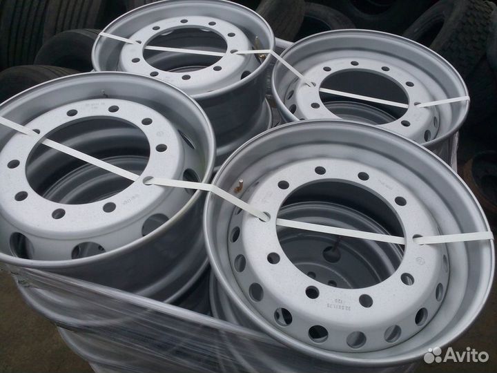 Диски 11.75-22,5 на полуприцепы и тягачи
