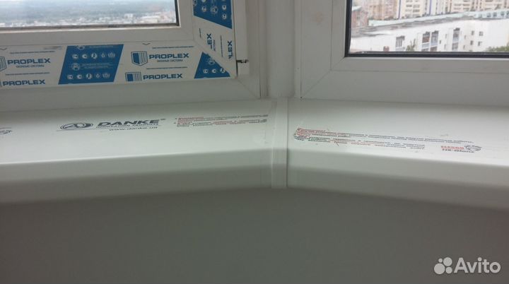 Окна пластиковые, одностворчатые