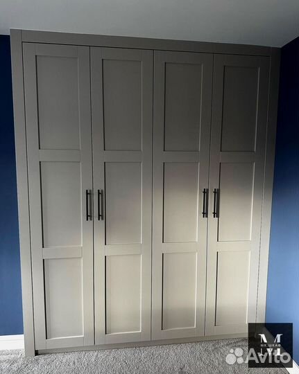 Шкаф с фрезеровкой