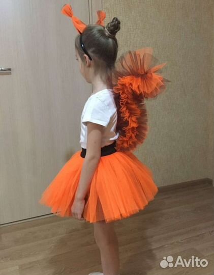 Новогодний костюм Белочка 110-116 см