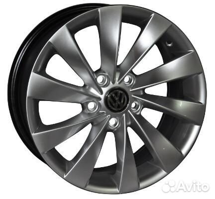 Replica VW22 9.5x21 5x112 ET 31 Dia 66.6 (silver)