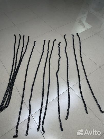 Цепь стальная 8мм