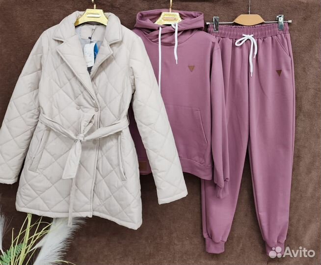 Женский спортивный костюм + куртка