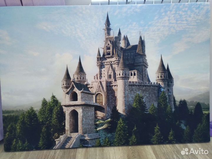 Картины на ткани с подрамником