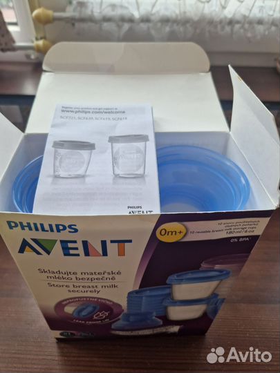 Контейнеры Avent, нагрудник mikmel