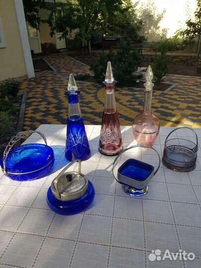 Графин хрустальный СССР