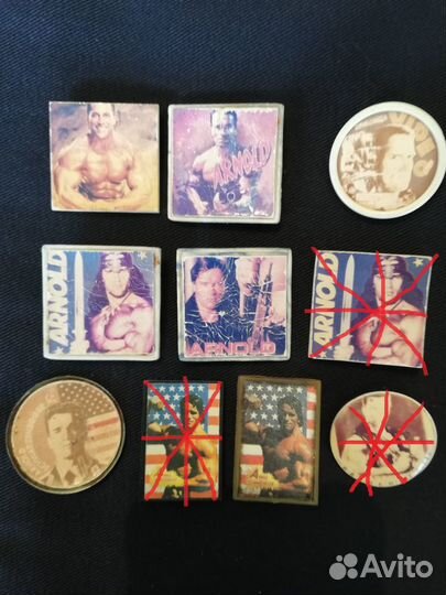 Значки из 90 х