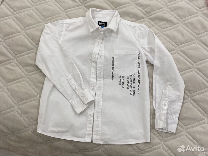 Рубашка белая