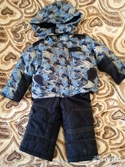 Зимний костюм для мальчика 80р. Rusland