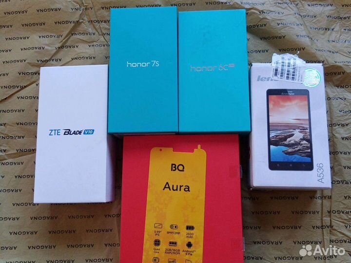 Коробочки от Телефонов и не только. новые