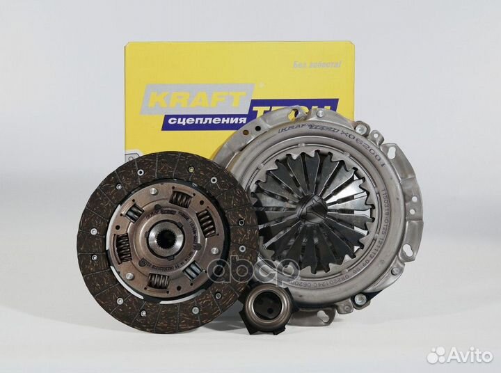 Комплект сцепления W07200B W07200B KraftTech