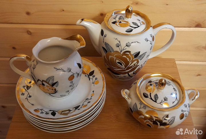 Кофейный сервиз вербилки СССР