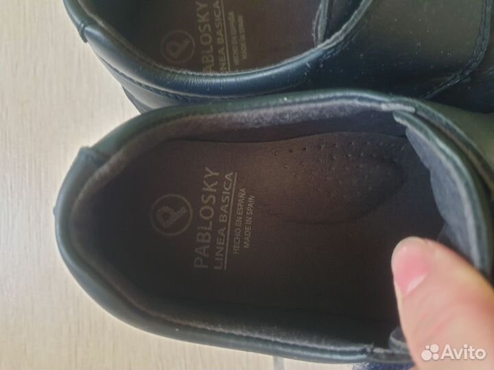 Ортопедические кожаные ботинки Palblosky