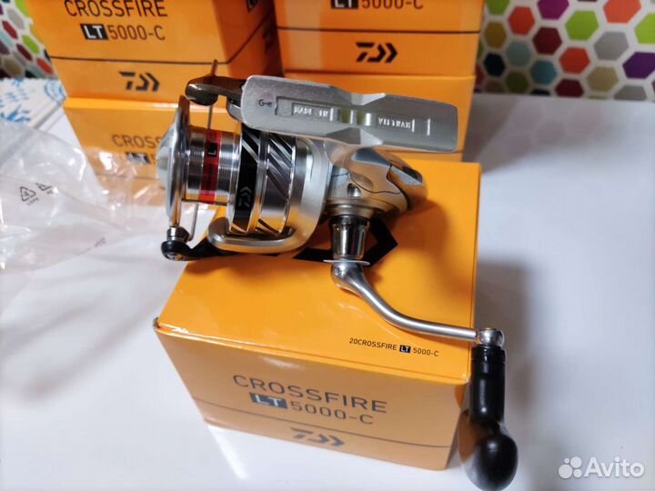 Катушка daiwa 20 crossfire LT 5000-C