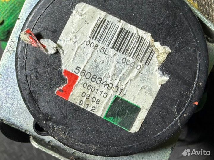 Ремень безопасности передний левый Opel Astra 2006