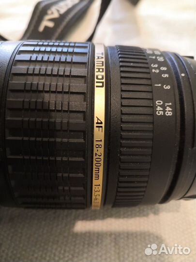 Комплект Canon 350d и Tamron XR AF18-200(IF) Macro