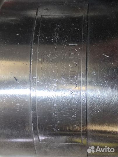 Глушитель банка прямоток