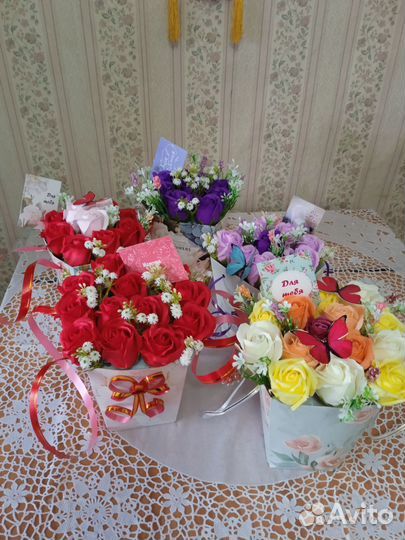 Мыльные розы