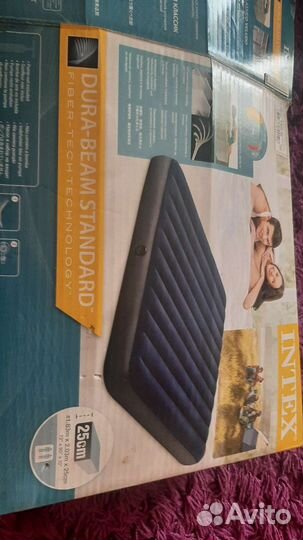 Надувной матрас intex