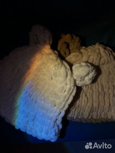 Вязанные панамки ручной работы