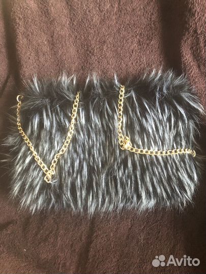 Сумка под чернобурку новая