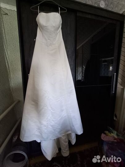 Свадебное платье 44 46 новое