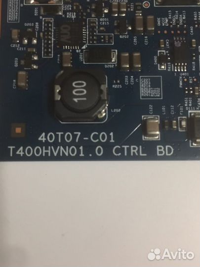 40t07-c01 t400hvn01.0 от Samsung ue40es5507k