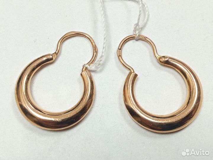 Золотые серьги
