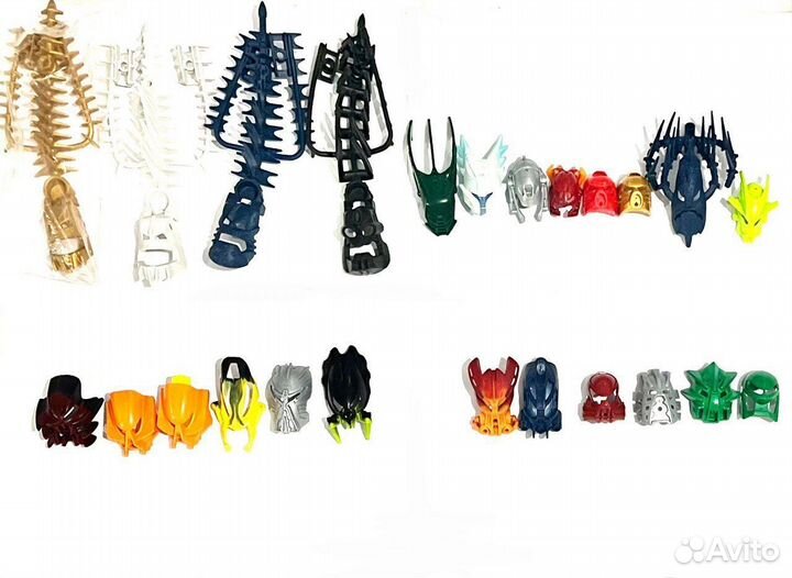 Lego Bionicle маски