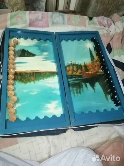 Нарды ручной работы