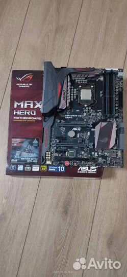 Материнская плата maximums hero Процесер i7 6700K