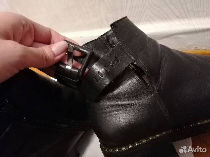 Полусапоги демисезонные натуральная кожа