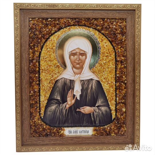 Иконы из янтаря