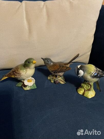Фарфоровые статуэтки птички. Beswick