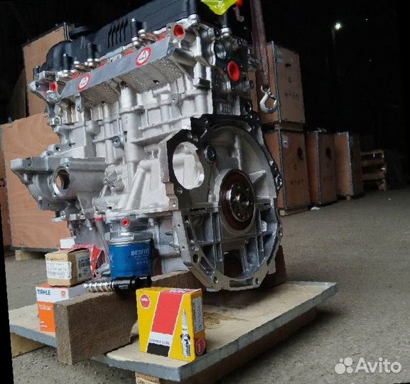 Двигатель G4FC 1.6 Hyundai Solaris 1 Kia i30