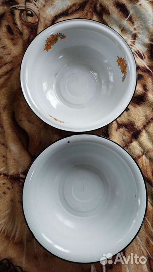 Тазы эмалированные СССР