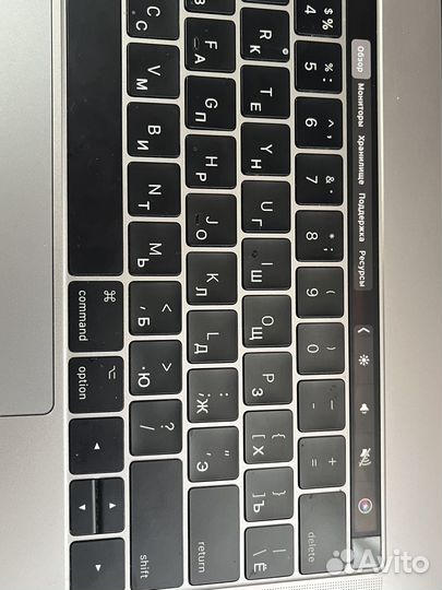 Apple macbook pro 15 2017 touch bar