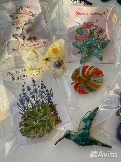 Брошки ручной работы