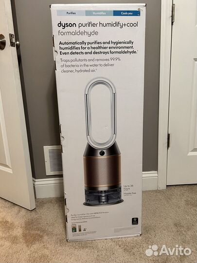 Dyson очиститель увлажнитель PH 04 сер/зол