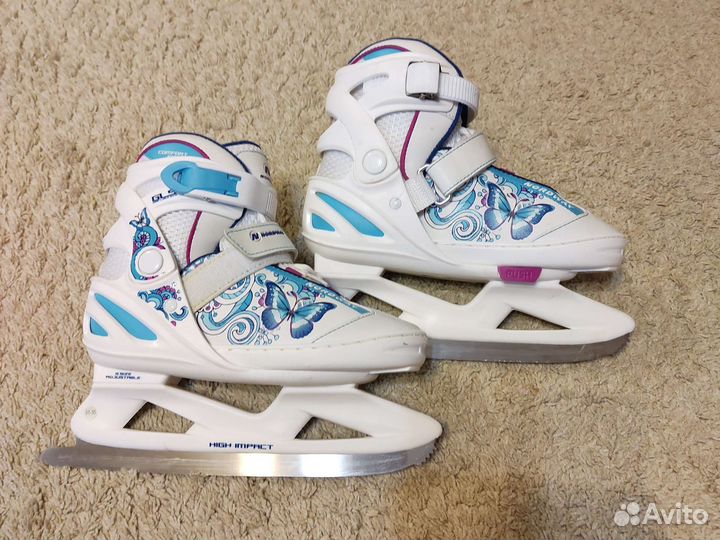 Коньки детские раздвижные с 31 по 35