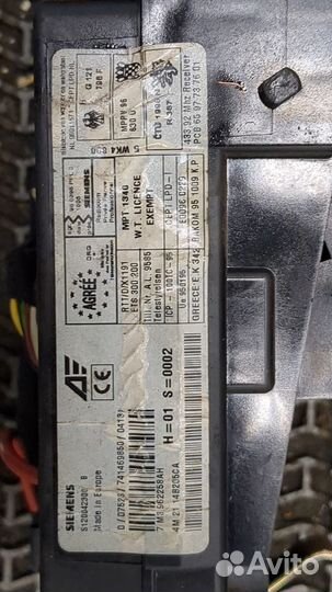 Блок комфорта Seat Alhambra, 2004